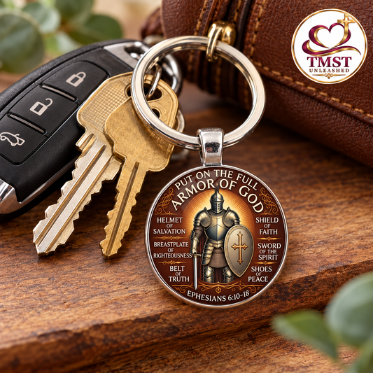 Armored in Faith™ Armor of God Keychain