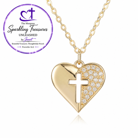 Faith in My Heart™ Cross Necklace
