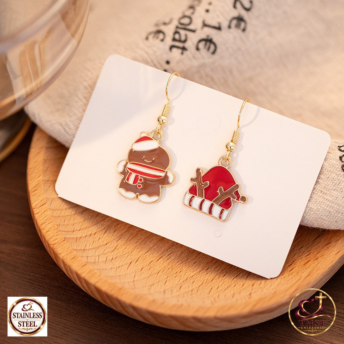 Snowman Sweethearts™ Holiday Earrings