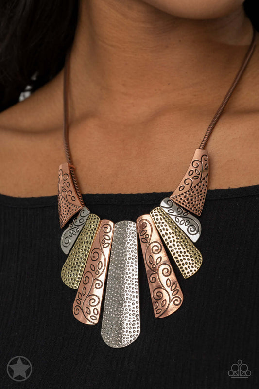 Untamed Paparazzi Accessories Necklace $5 Jewelry with Janet Morgan Necklaces