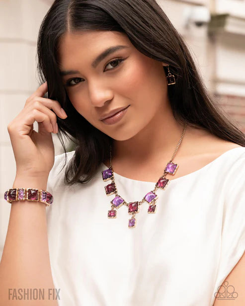 Paparazzi ♥ Vintage Boho - Purple ♥ Necklace/Bracelet
