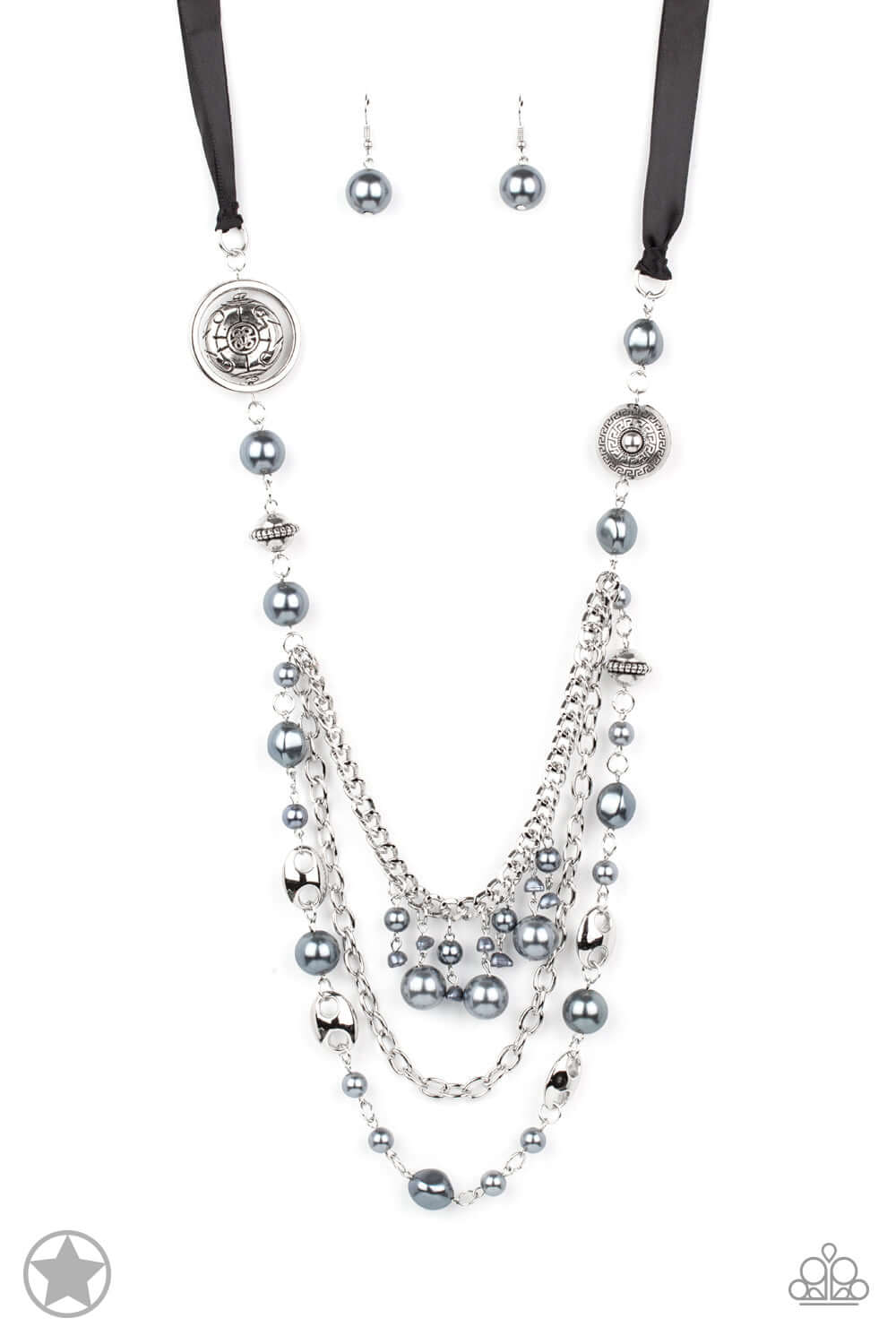 All The Trimmings - Black Paparazzi Accessories Necklace $5 Jewelry with Janet Morgan Necklaces