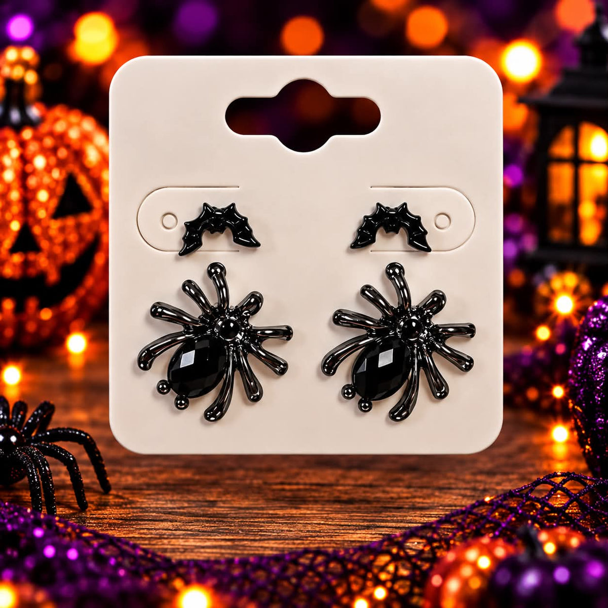 Harvest Festival™ 2-Pair Halloween Earring Sets