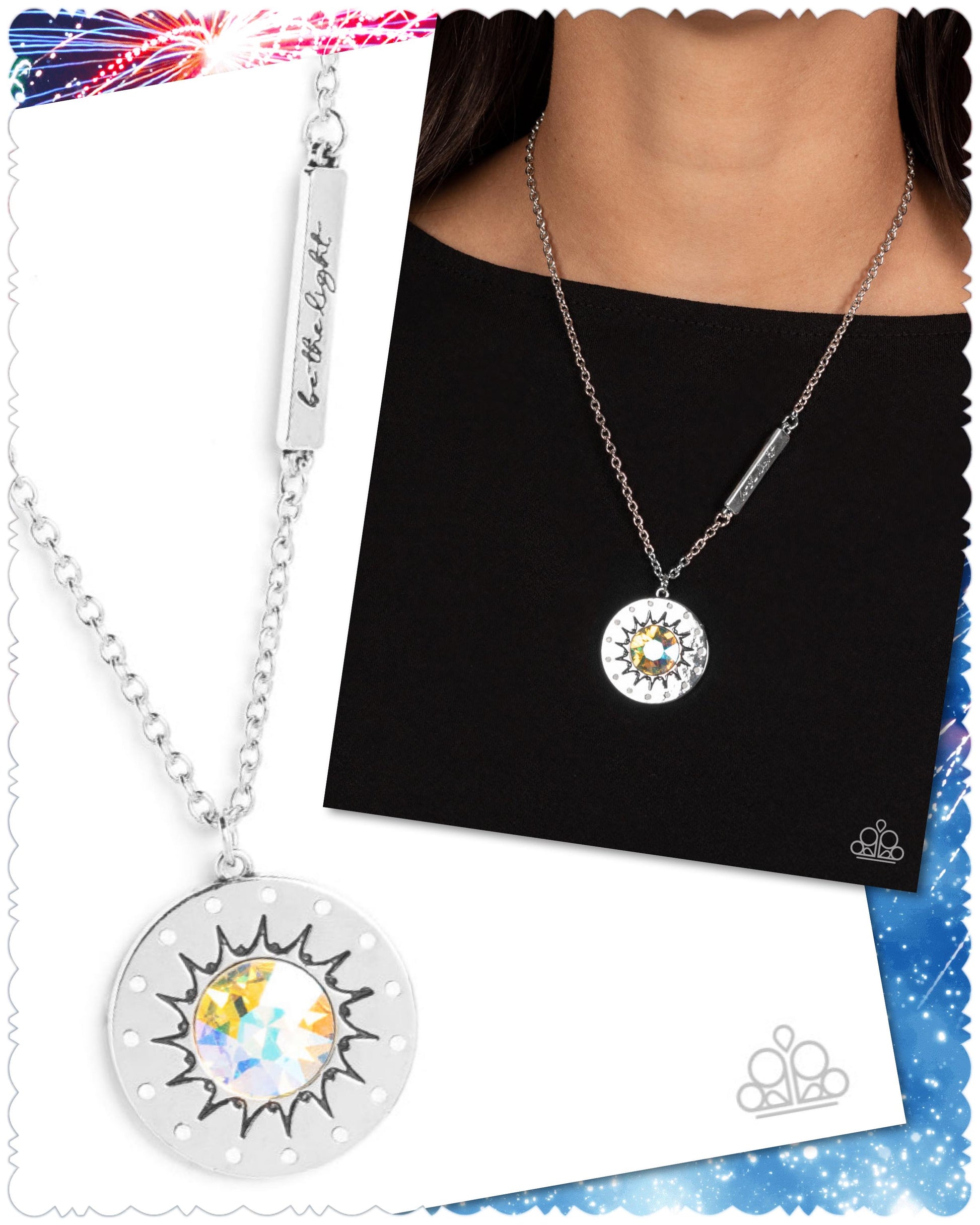 Sundial Dance - Multi Paparazzi Accessories Necklace $5 Jewelry with Janet Morgan Necklace