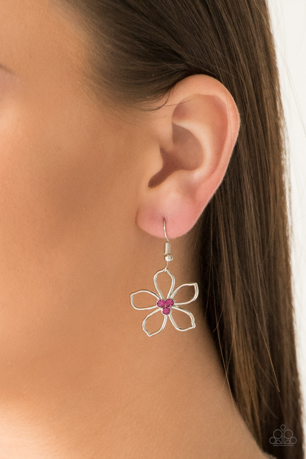 Hoppin Hibiscus - Multi Paparazzi Accessories Necklace $5 Jewelry with Janet Morgan Necklaces