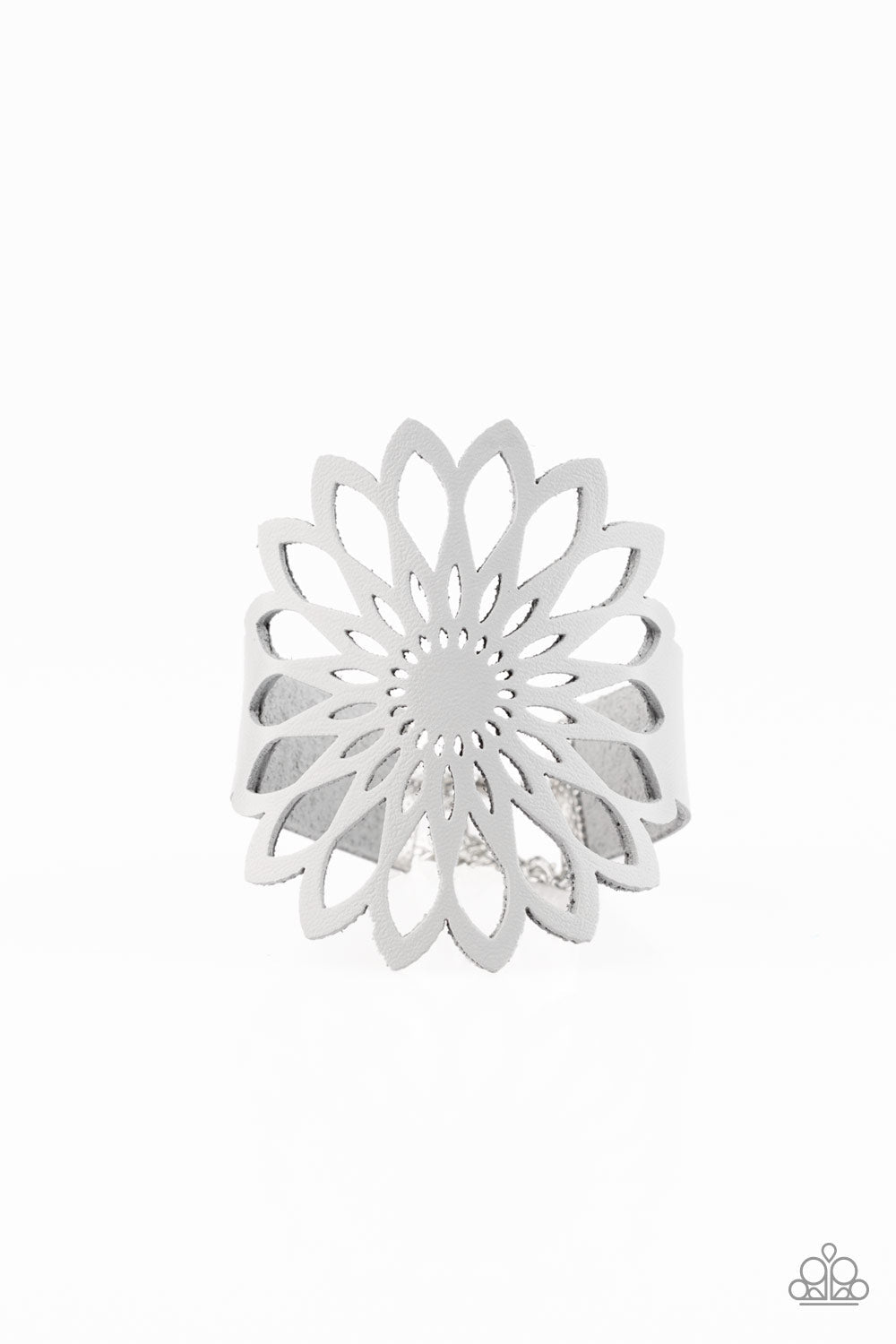 Wildly Wildflower - Silver Paparazzi Accessories Bracelet $5 Jewelry with Janet Morgan Bracelets