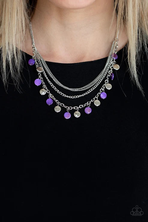 Beach Flavor - Purple ♥ Necklace