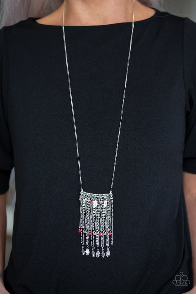 On The Fly - Multi Paparazzi Accessories Necklace $5 Jewelry with Janet Morgan Necklaces