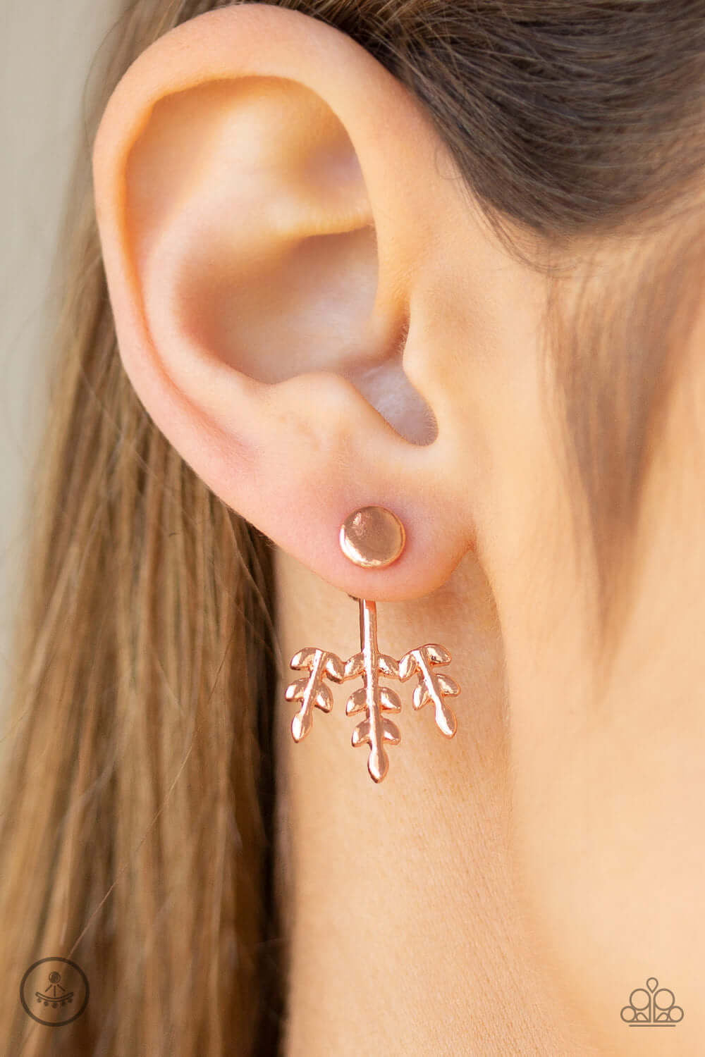 TMST Bling Autumn Shimmer - Copper Paparazzi Accessories Earrings