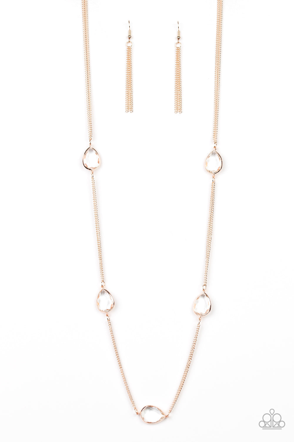 TMST Bling Teardrop Timelessness - Rose Gold