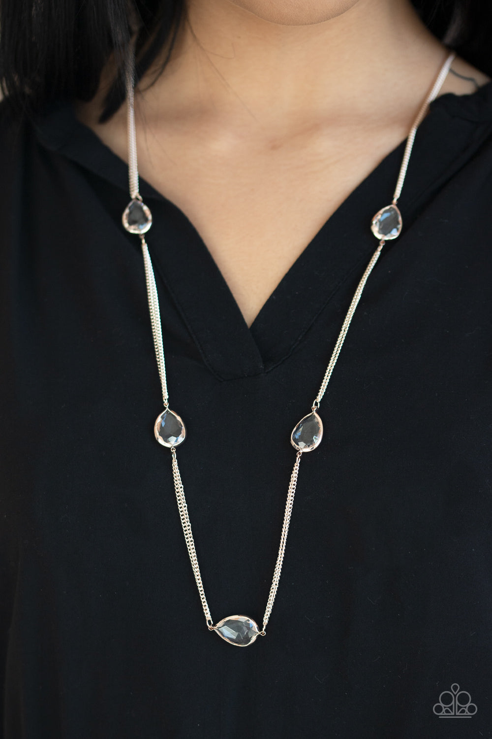 TMST Bling Teardrop Timelessness - Rose Gold