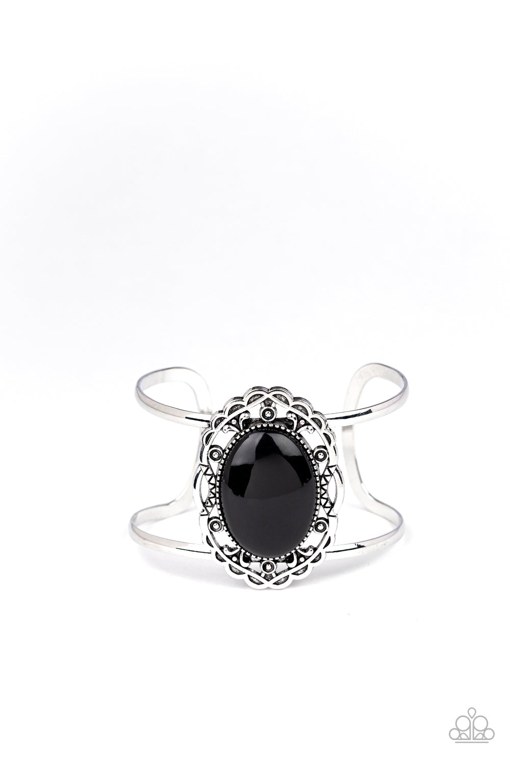Vibrantly Vibrant - Paparazzi Accessories Black Bracelet $5 Jewelry with Janet Morgan Bracelets