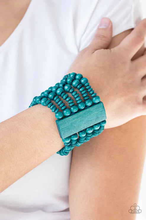Dont Stop BELIZE-ing - Blue ♥ Bracelet