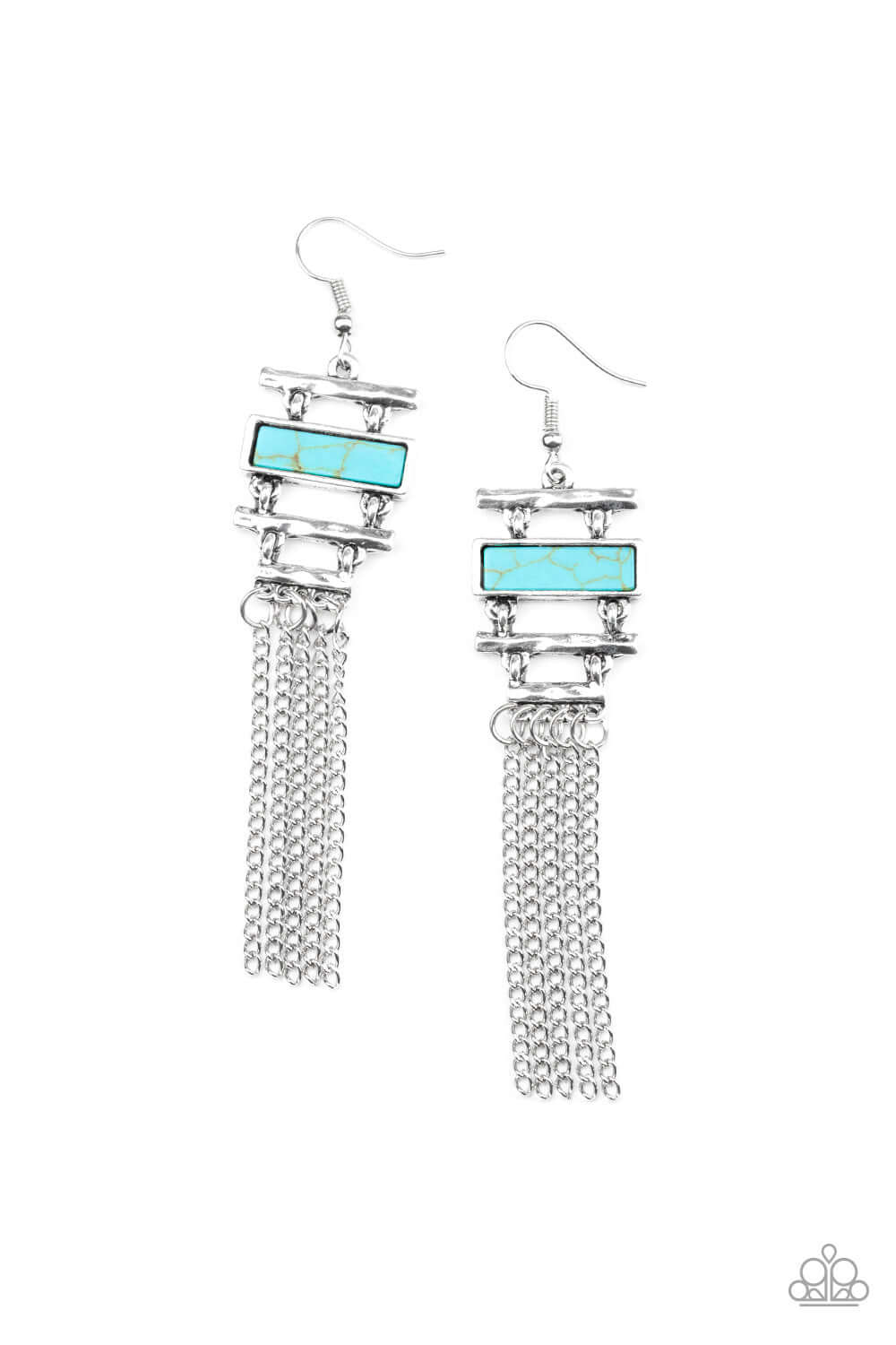 Stone Dwellings - Blue Paparazzi Accessories Necklace $5 Jewelry with Janet Morgan Jewelry