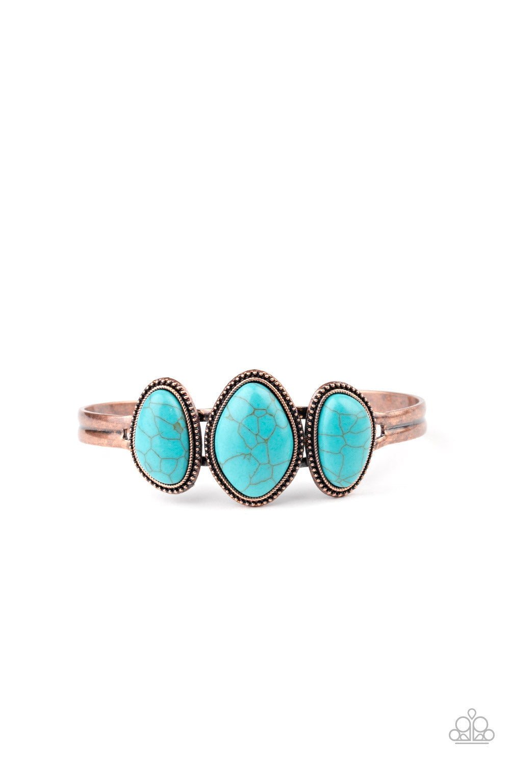 Stone Shrine - Copper Paparazzi Accessories Bracelet $5 Jewelry with Janet Morgan Bracelets