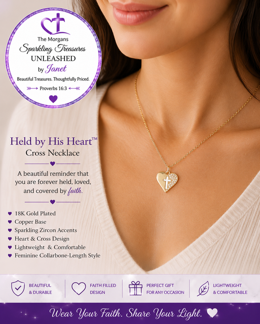 Faith in My Heart™ Open Cross Necklace