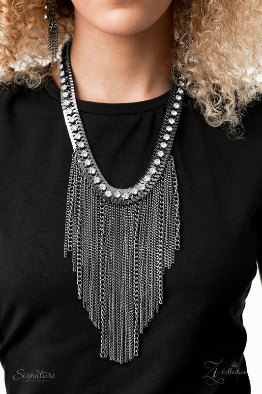 The Alex (2020 Zi Collection) Paparazzi Accessories Necklace $5 Jewelry with Janet Morgan Necklace