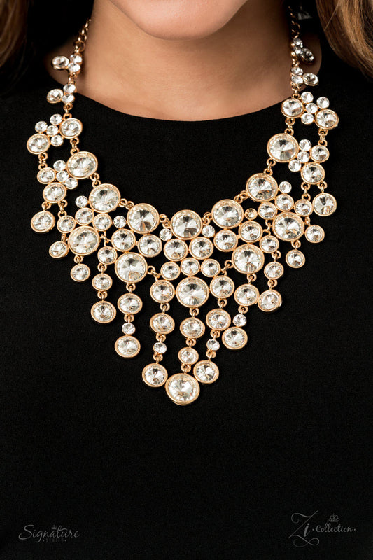 The Rosa (2020 Zi Collection) Paparazzi Accessories Necklace $5 Jewelry with Janet Morgan Necklace