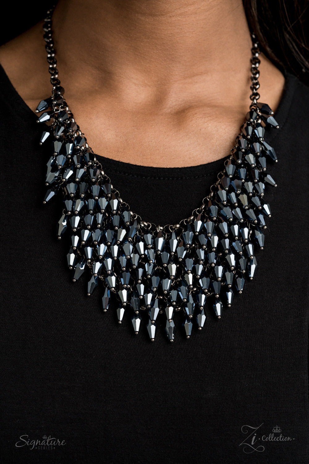 The Heather Zi Collection Paparazzi Accessories Necklace (2020) $5 Jewelry with Janet Morgan Necklace