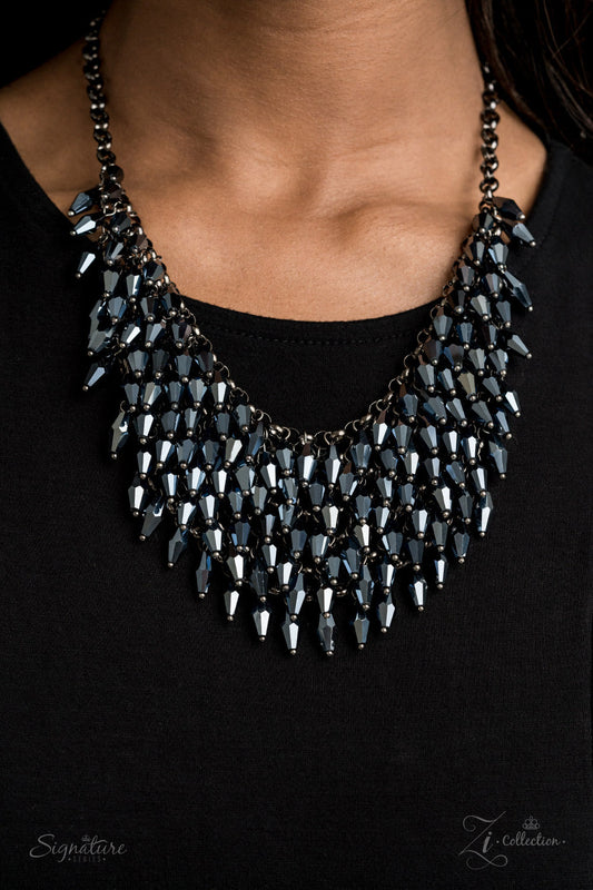 The Heather Zi Collection Paparazzi Accessories Necklace (2020) $5 Jewelry with Janet Morgan Necklace