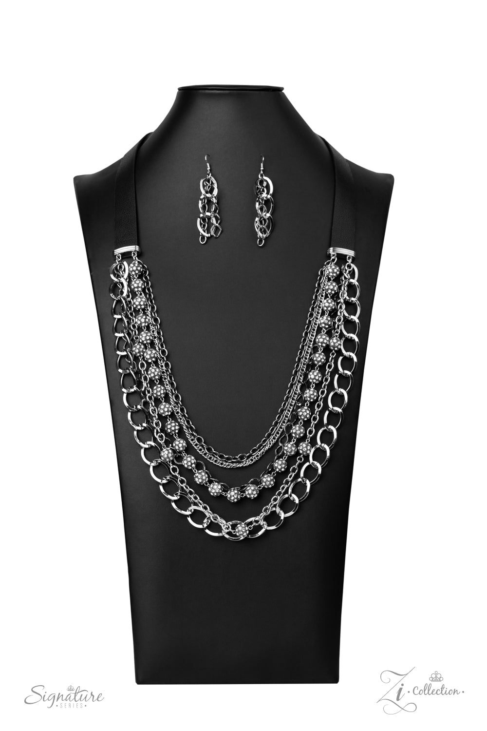 The Arlingto Zi Collection Paparazzi Accessories Necklace (2020) $5 Jewelry with Janet Morgan Necklace