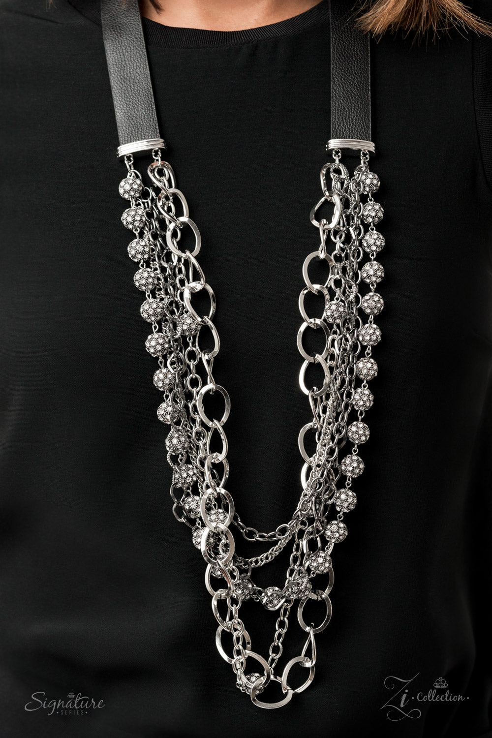 The Arlingto Zi Collection Paparazzi Accessories Necklace (2020) $5 Jewelry with Janet Morgan Necklace