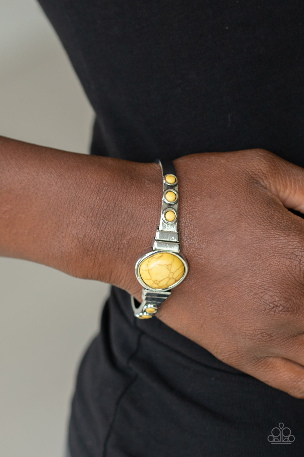 Spirit Guide - Yellow Paparazzi Accessories Bracelet $5 Jewelry with Janet Morgan Bracelets
