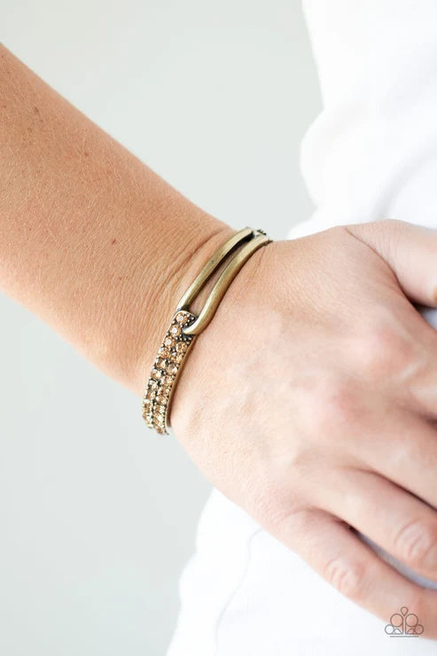 Freeze! - Brass ♥ Bracelet