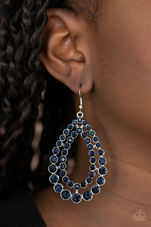 Glacial Glaze - Blue ♥ Earrings