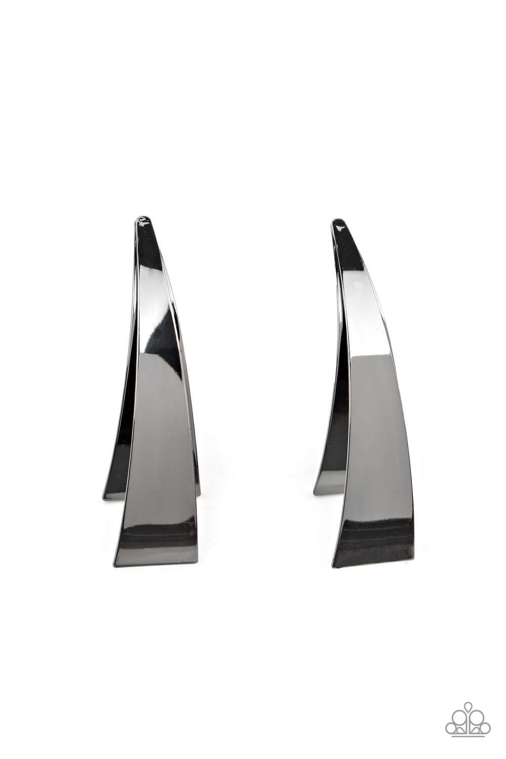 Underestimated Edge - Black Paparazzi Accessories Earrings $5 Jewelry with Janet Morgan Earrings
