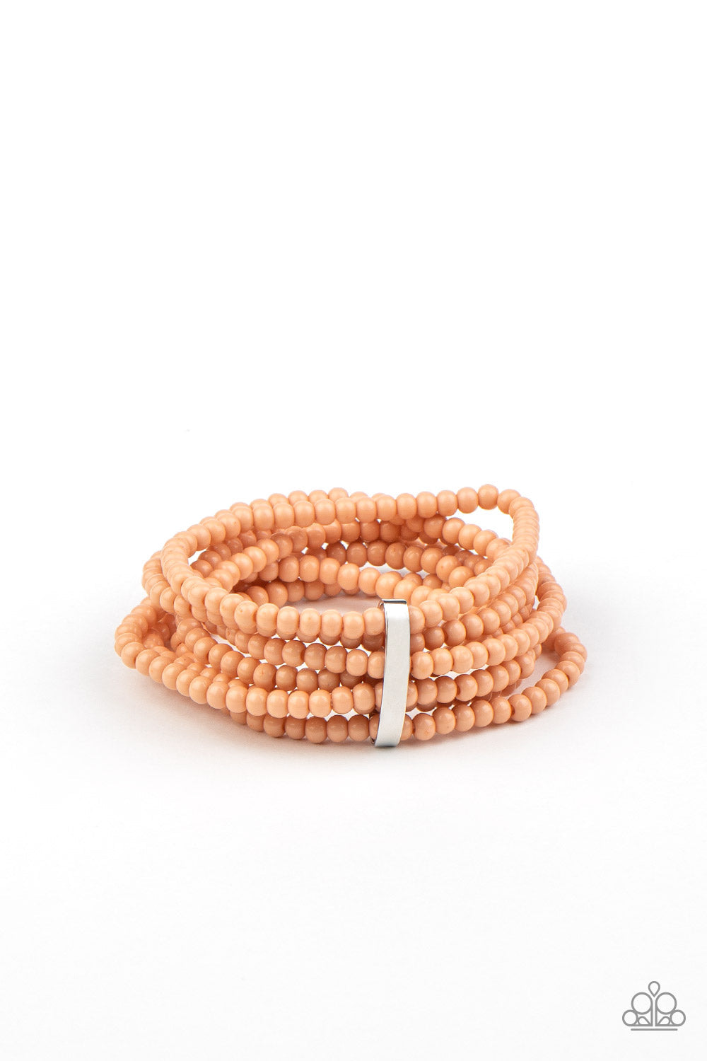 Thank Me LAYER - Orange Paparazzi Accessories Bracelet $5 Jewelry with Janet Morgan Bracelets