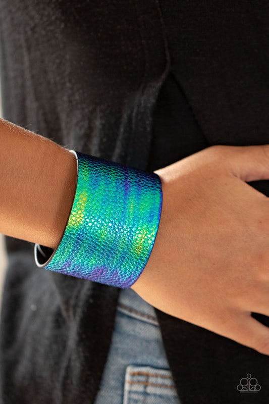 Cosmo Cruise - Blue Paparazzi Bracelet $5 Jewelry with Janet Morgan Bracelets