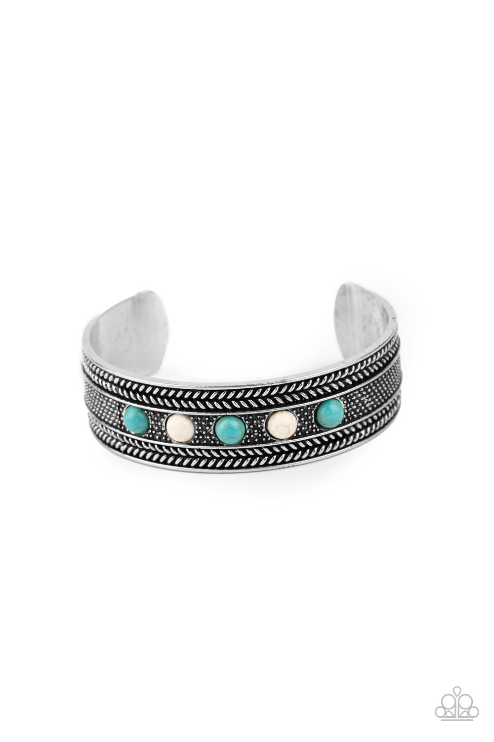 Quarry Quake - Blue $5 Jewelry with Janet Morgan Bracelets
