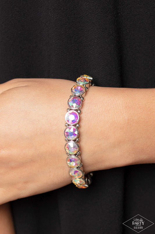 Sugar-Coated Sparkle - Multi Paparzzi Accessories Bracelet Life of the Party $5 Jewelry with Janet Morgan Bracelets