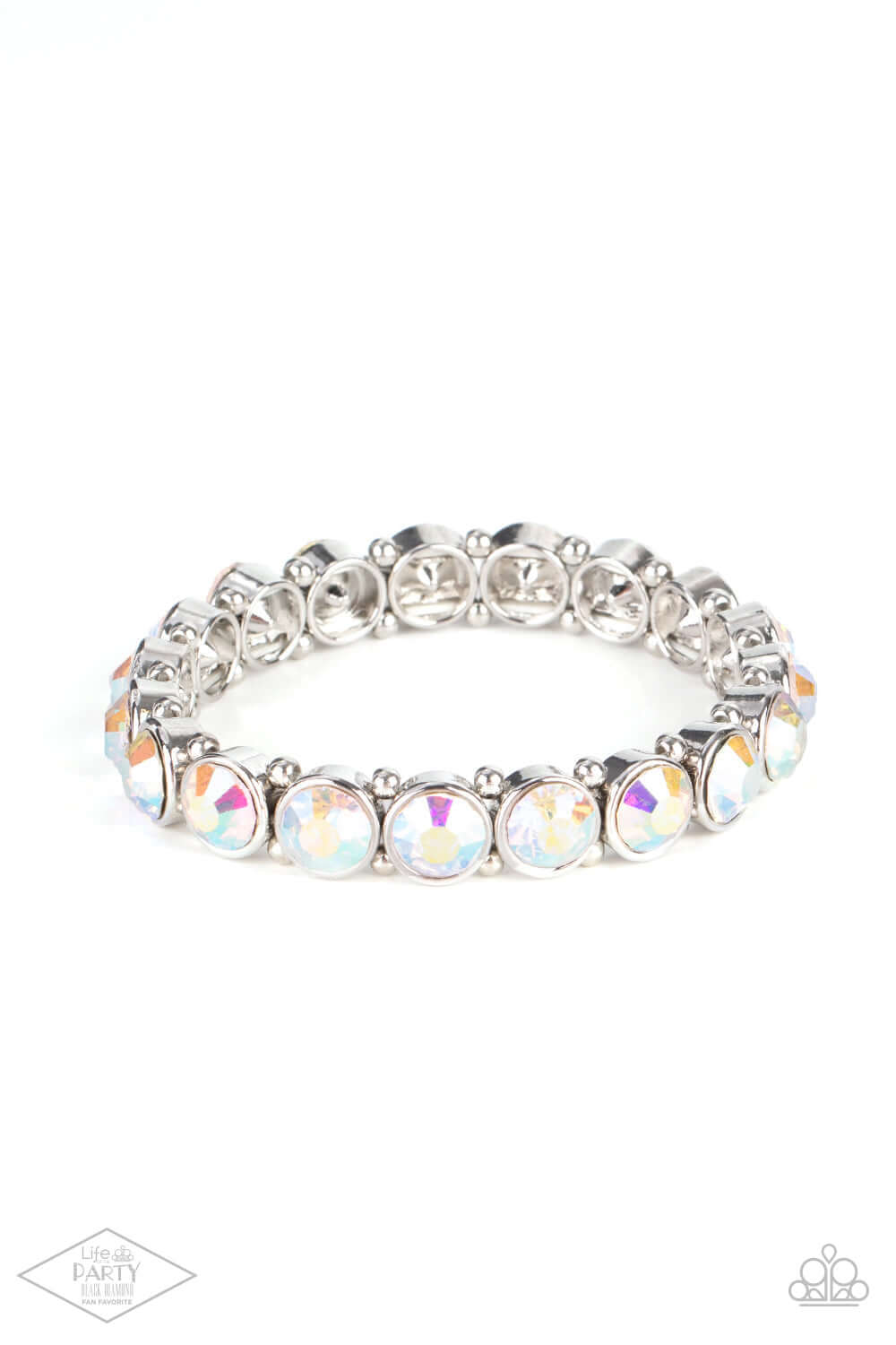 Sugar-Coated Sparkle - Multi Paparzzi Accessories Bracelet Life of the Party $5 Jewelry with Janet Morgan Bracelets