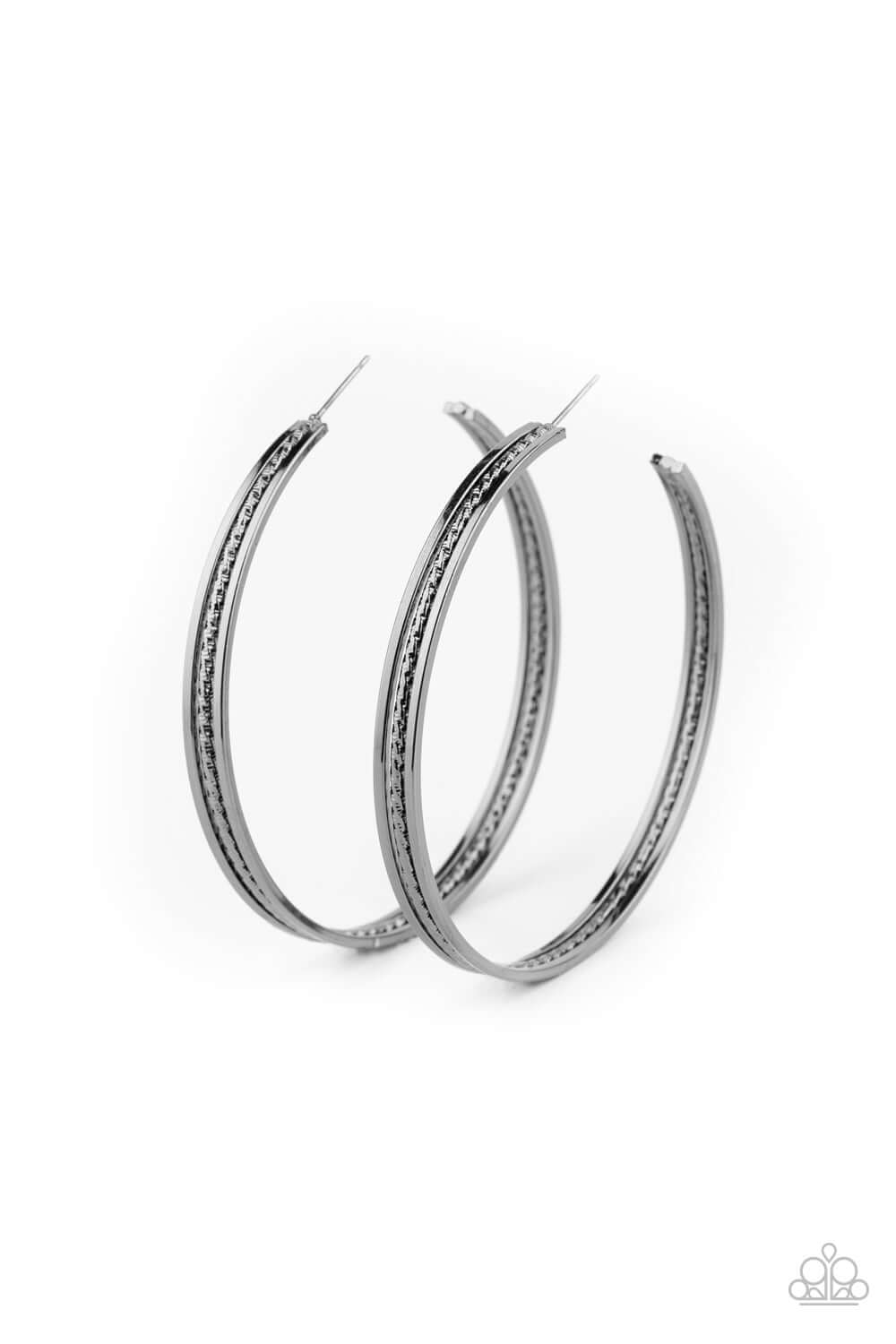 Midtown Marvel - Paparazzi Accessories Black Earrings $5 Jewelry with Janet Morgan Earrings
