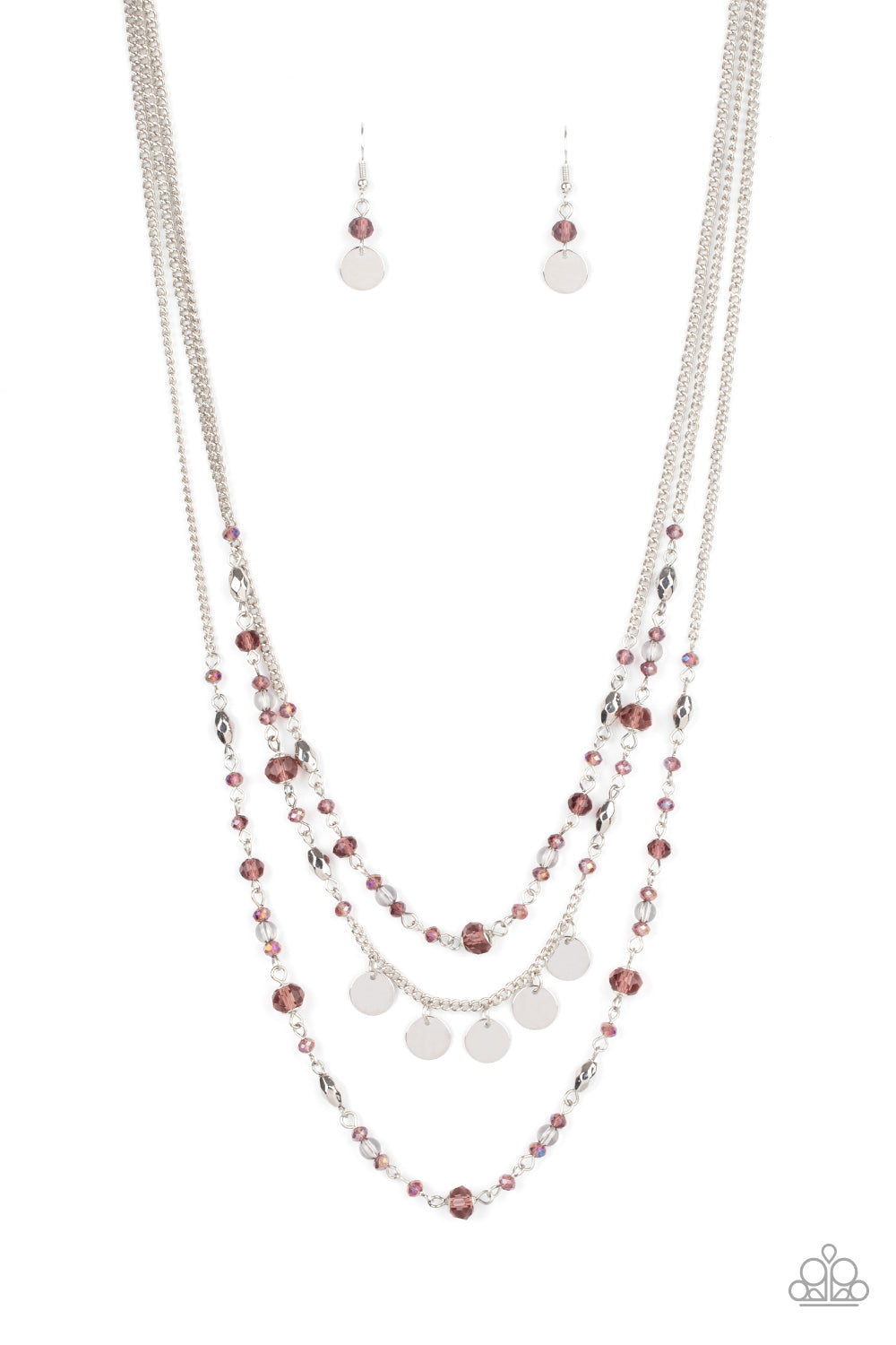 Step Out of My Aura - Purple Paparazzi Accessories Necklace $5 Jewelry with Janet Morgan Necklaces