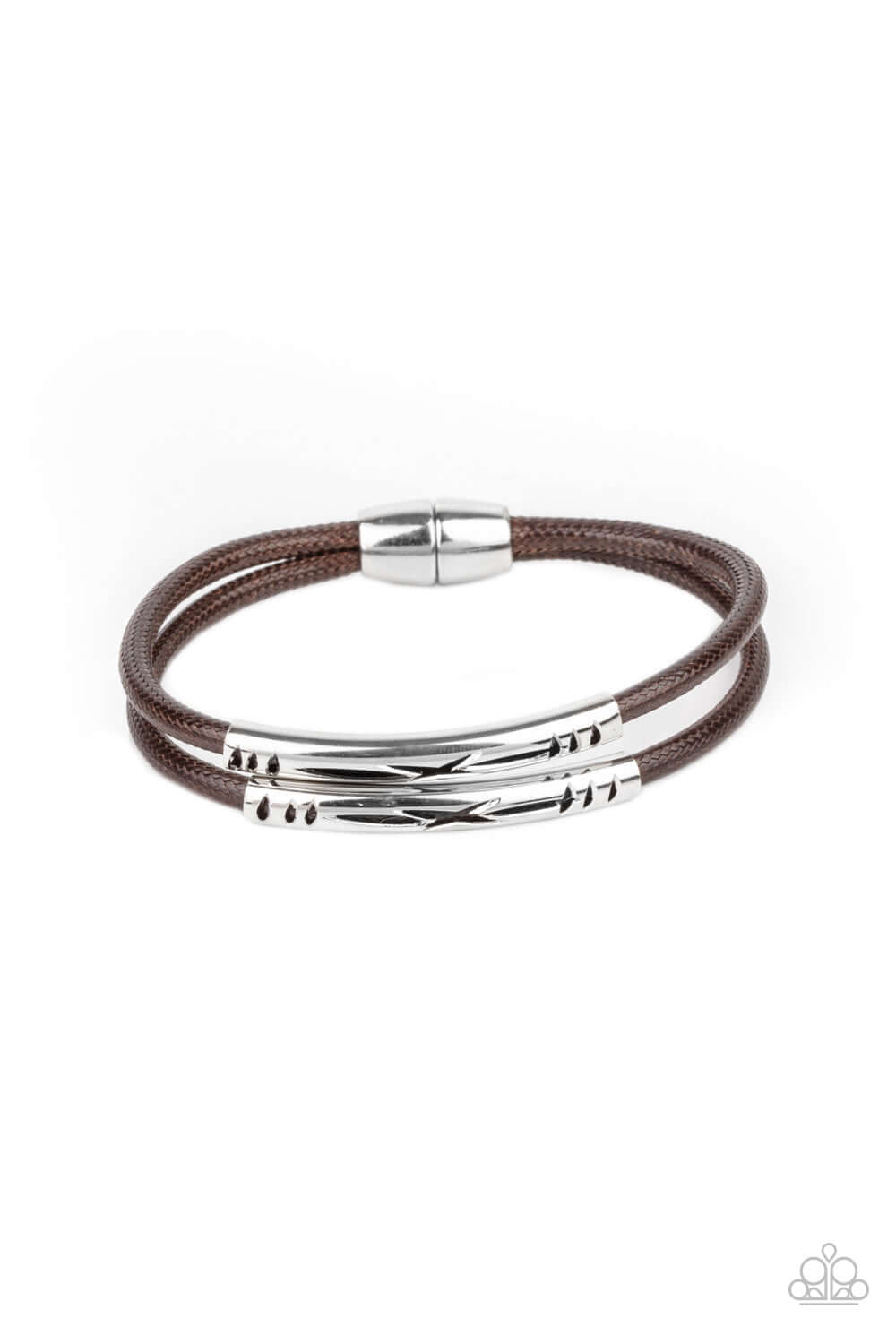 What a WANDER-ful World - Brown Paparazzi Accessories Bracelet $5 Jewelry with Janet Morgan Bracelets