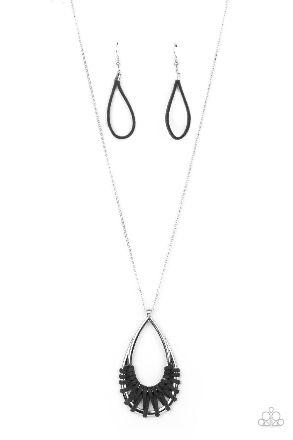 Homespun Artifact - Black Paparazzi Accessories Necklace $5 Jewelry with Janet Morgan Necklaces