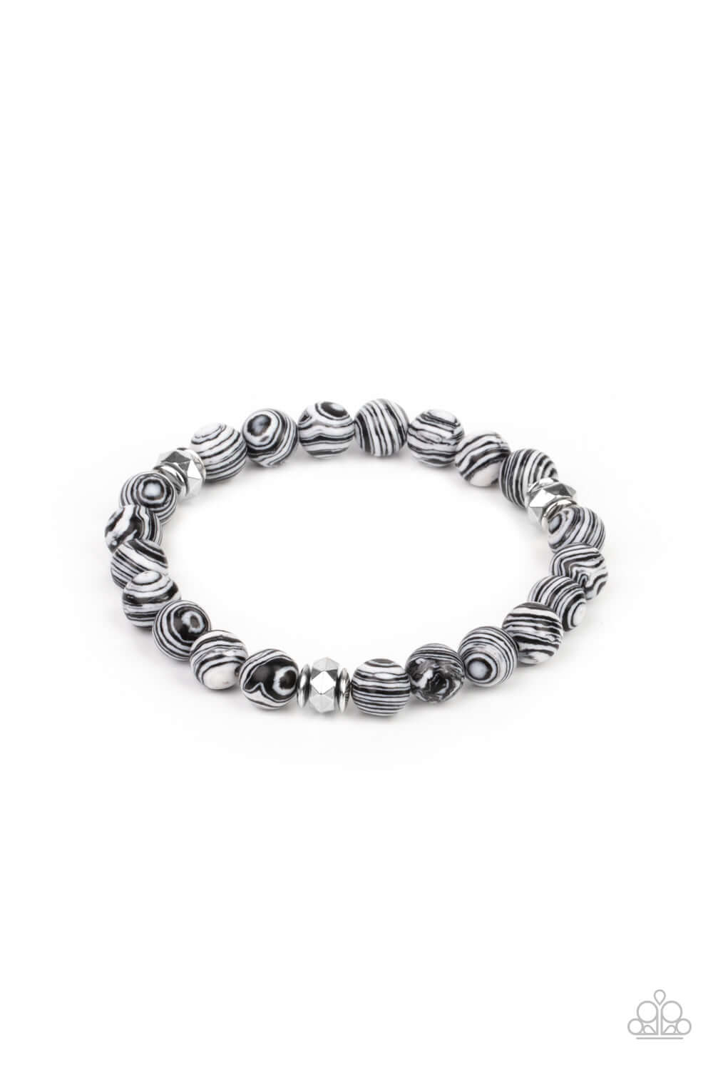 Awakened - White - Paparazzi Accessories Bracelet $5 Jewelry with Janet Morgan Bracelets