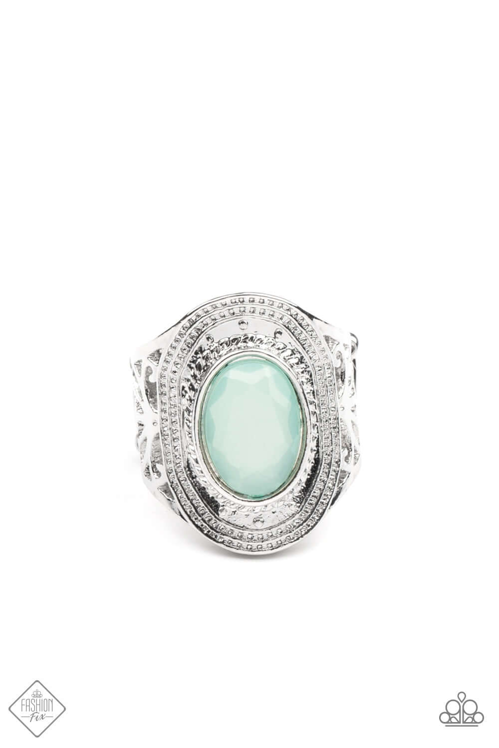 Calm And Classy - Blue Paparazzi Ring $5 Jewelry with Janet Morgan rings