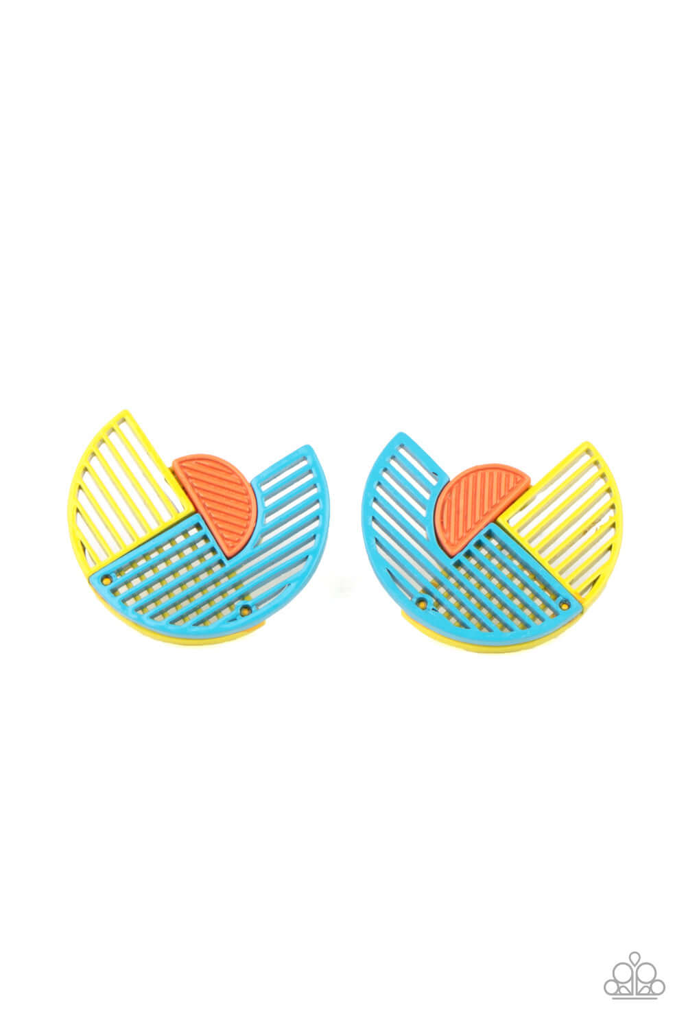 Its Just an Expression - Blue Paparazzi Accessories Earring $5 Jewelry with Janet Morgan Earrings