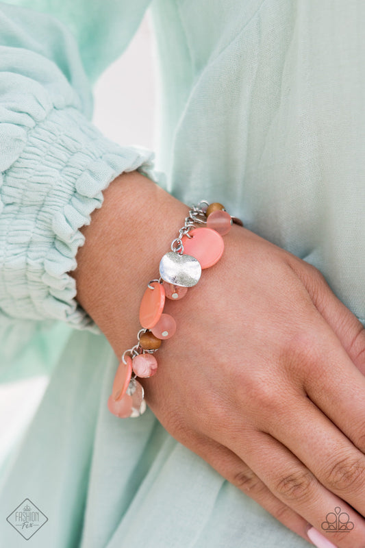 Springtime Springs - Orange Paparazzi Accessories Bracelet $5 Jewelry with Janet Morgan Bracelets