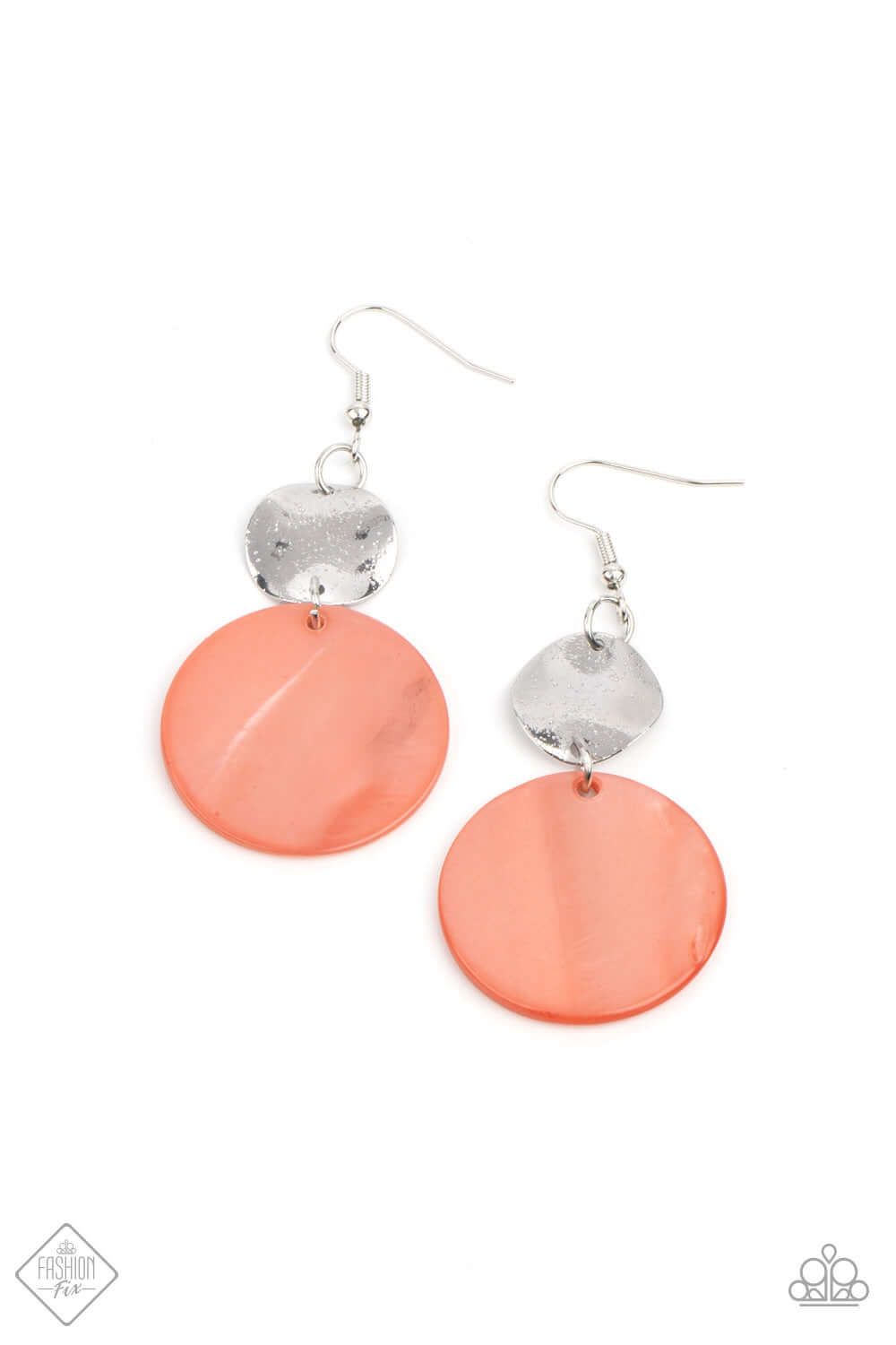 TMST Bling Opulently Oasis - Orange Paparazzi Accessories Earrings