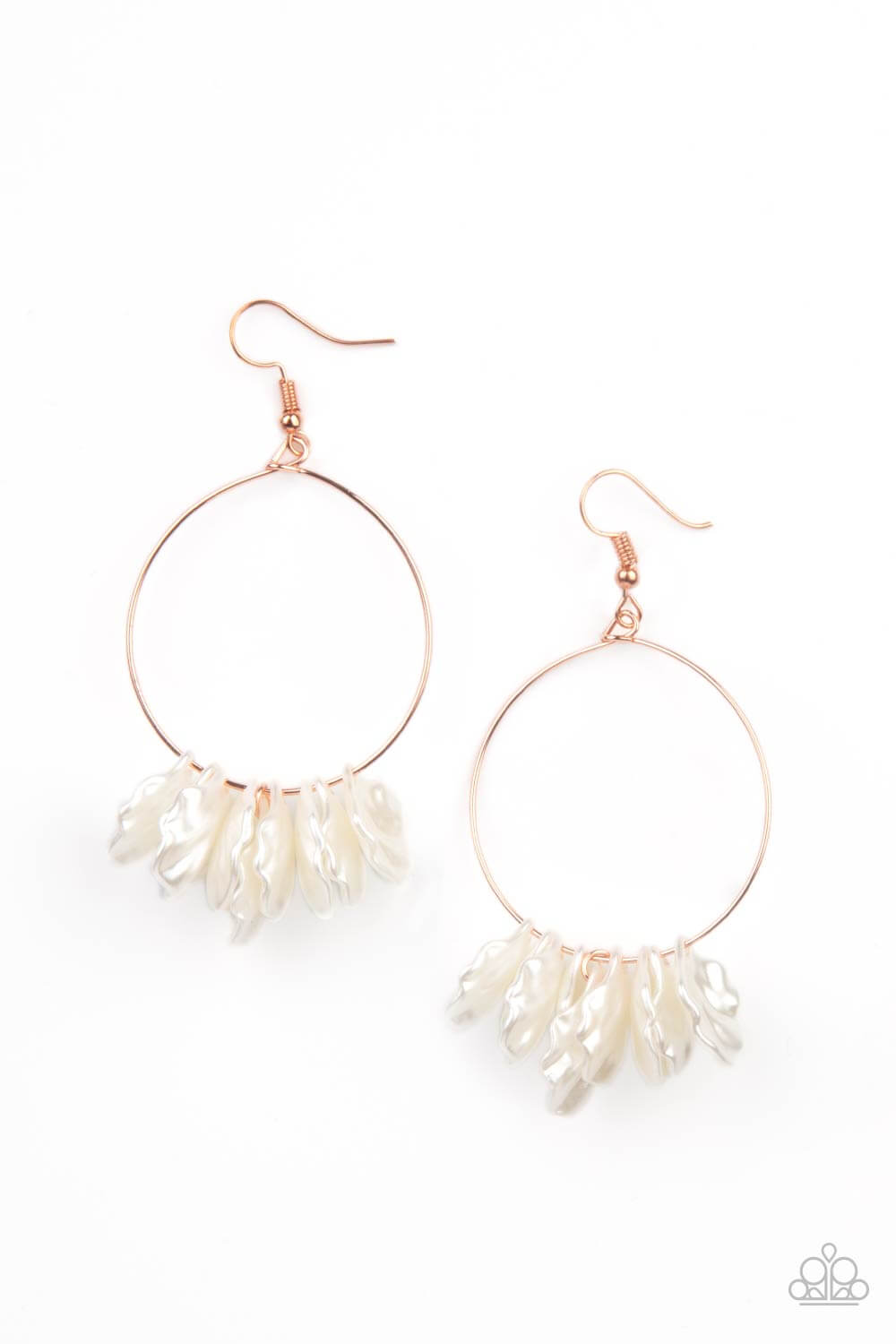 Sailboats and Seashells - Copper Paparazzi Accessories Earrings $5 Jewelry with Janet Morgan Earrings