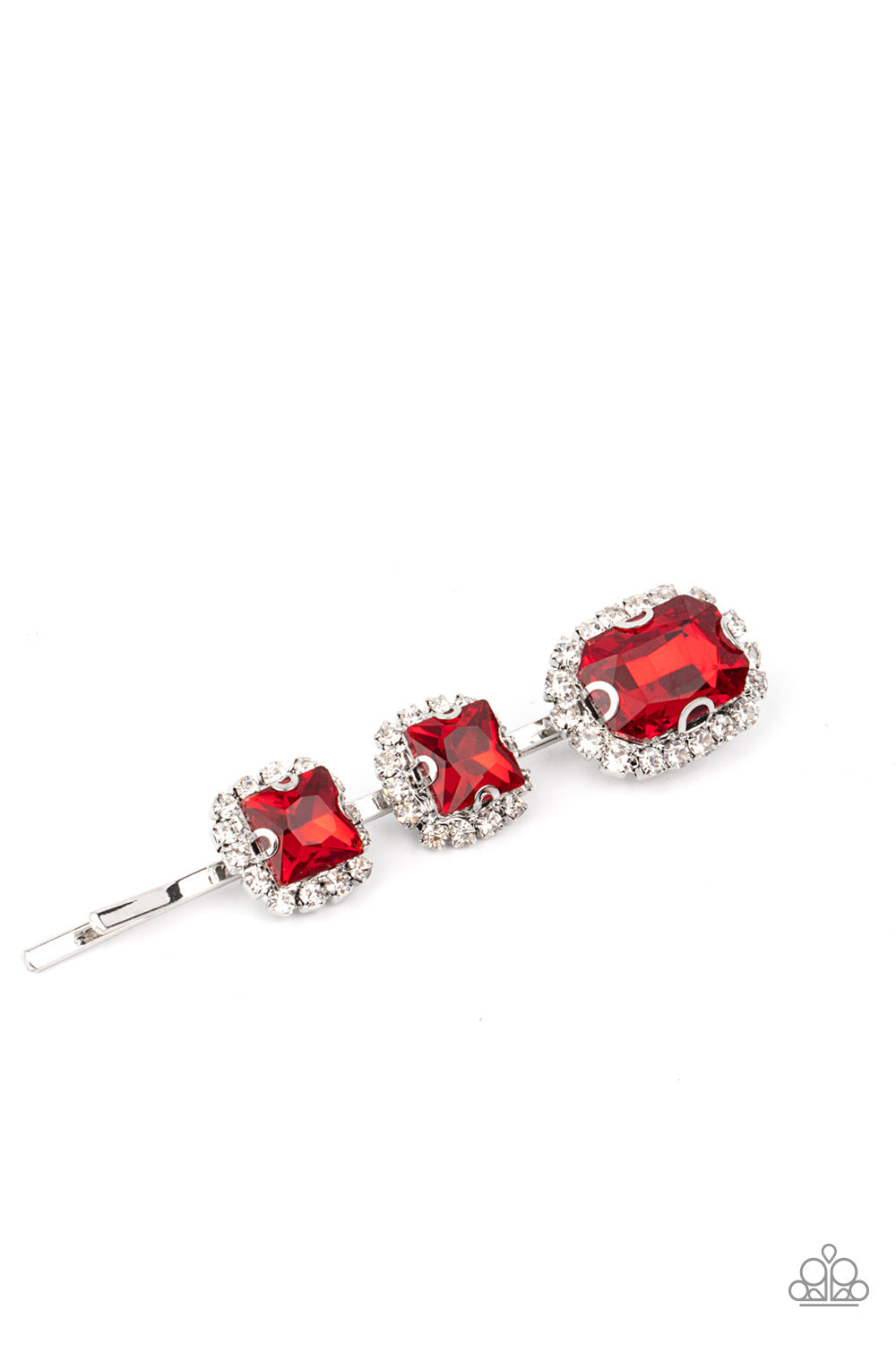 Teasable Twinkle - Red Paparazzi Accessories Hair Accessories $5 Jewelry with Janet Morgan Hair Accessories