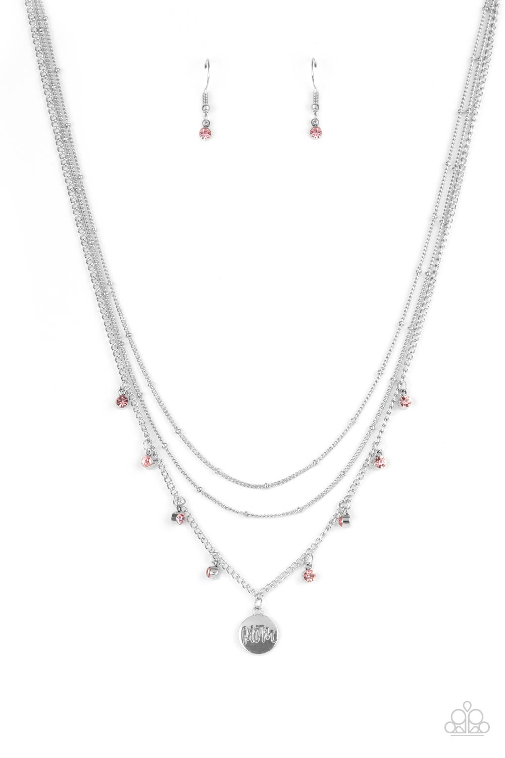 Ode To Mom - Pink Paparazzi Accessories Necklace $5 Jewelry with Janet Morgan Necklaces