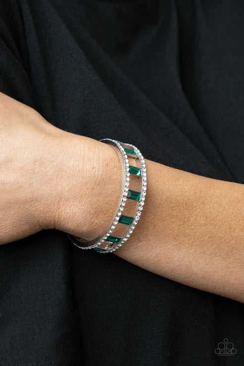 Industrial Icing - Green ♥ Bracelet