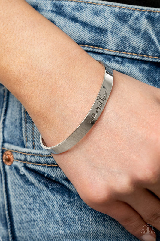 Sweetly Named - Paparazzi Accessories Silver Cuff Bracelet $5 Jewelry with Janet Morgan Bracelets