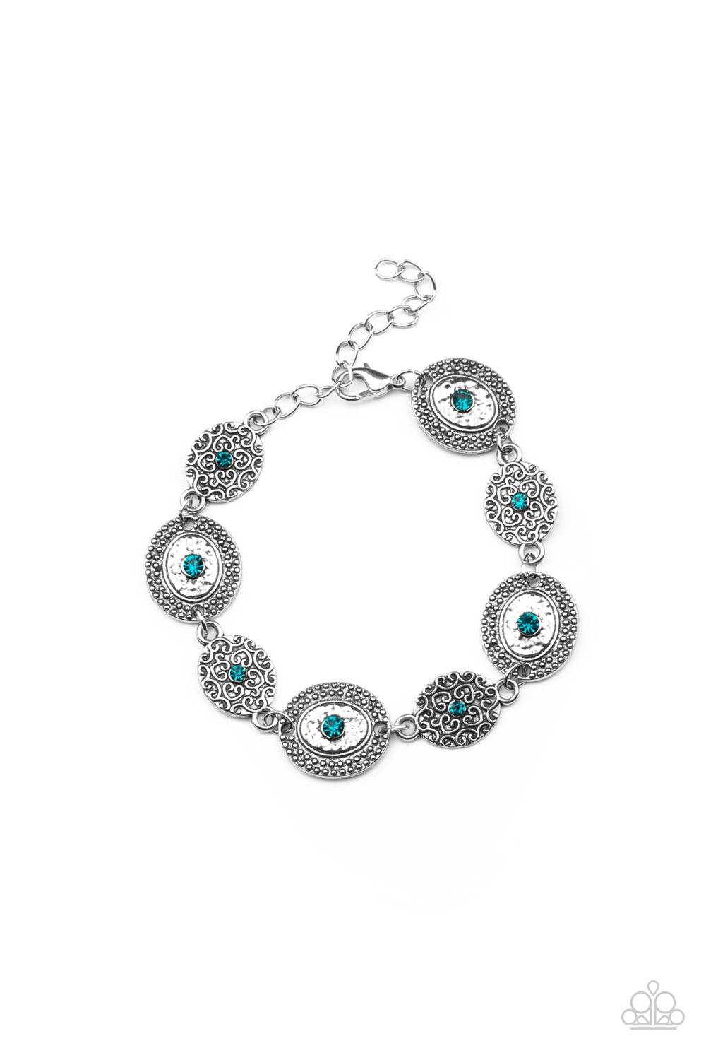 Secret Garden Glamour - Paparazzi Accessories Blue Bracelet $5 Jewelry with Janet Morgan Bracelets